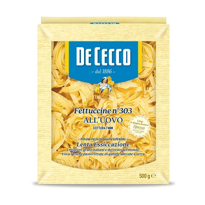 De Cecco egg fettuccine 500g x 8