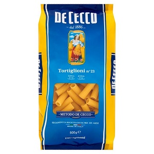 De Cecco tortiglioni n.23  (rigatoni) KG1 X 12