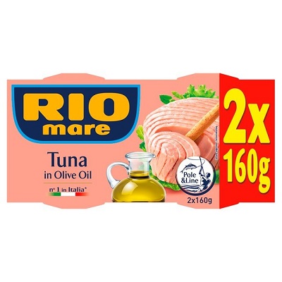 Rio Mare tuna in olive oil cans 2 x 160g