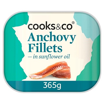 Acciughe - Alici - anchovies fillets in sunflower oil 365g