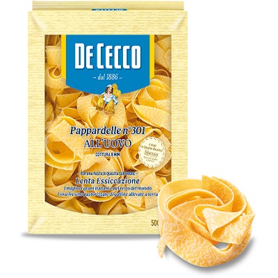 De Cecco egg pappardelle 500g x 8