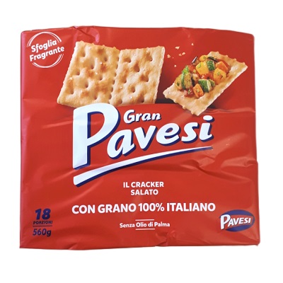 Pavesi salted crackers salati 560g