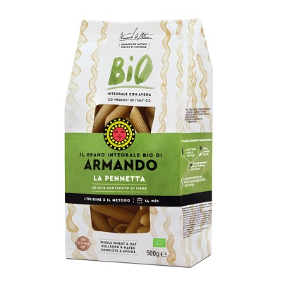 Organic whole wheat Pennette rigate bio integrali 500g Armando