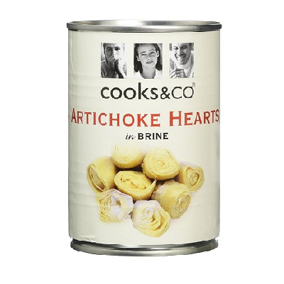 Artichokes hearts in brine - cuori di Carciofo 400g x 12