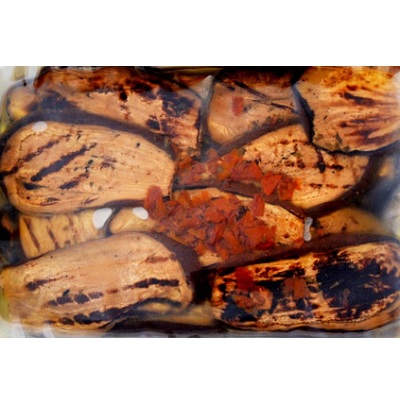 Grilled aubergines in oil kg 1.4