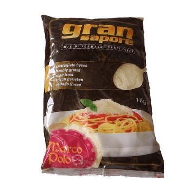 Grated Italian Gran Sapore mix hard cheese kg1