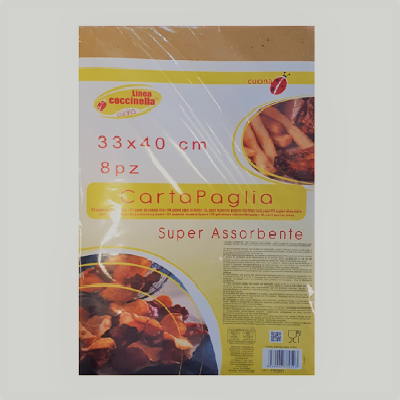 Cartapaglia Italian greaseproof kitchen paper 8 sheets