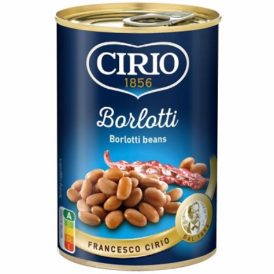 Cirio borlotti beans 400g x 12