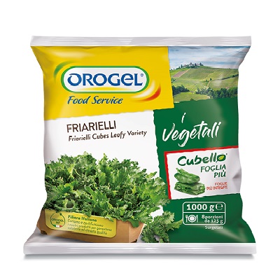 Frozen friarielli whole leaf kg1
