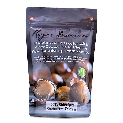 Whole cooked peeled chestnuts castagne 500g