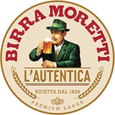 Birra Moretti glass bottles 33cl x 12