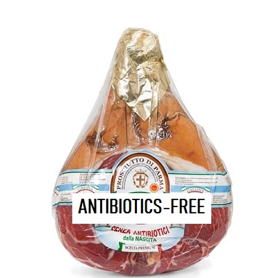 Antibiotics-free Prosciutto di Parma DOP/PDO kg8+