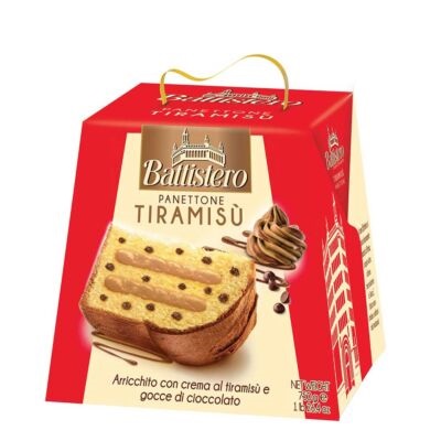 Battistero Panettone Tiramisu and chocolate 750g