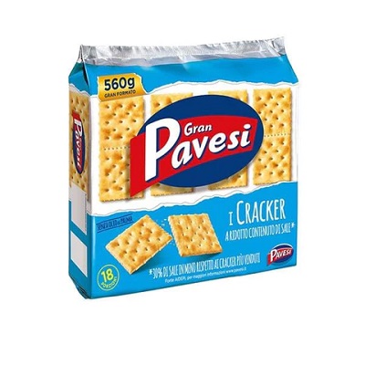 Pavesi unsalted crackers non salati 560g