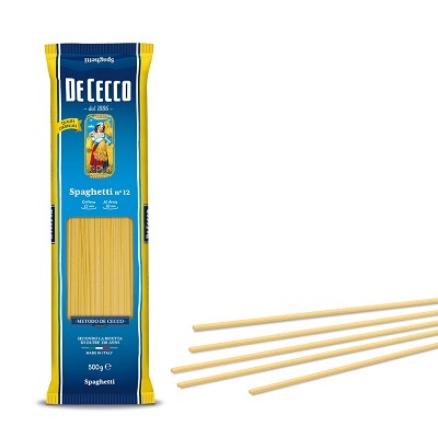 De Cecco spaghetti n.12 KG1