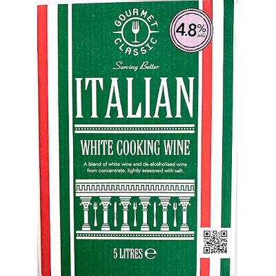 White Italian cooking wine 5lt