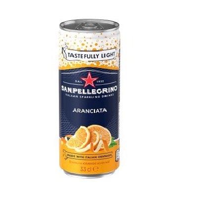 San Pellegrino orange aranciata 33cl x 12