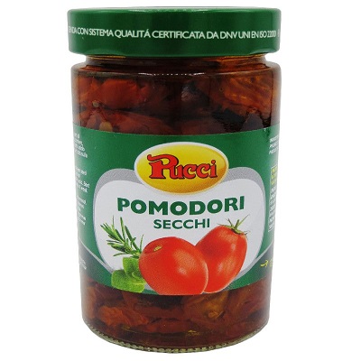 Sundried tomatoes in oil glass jar kg2.95